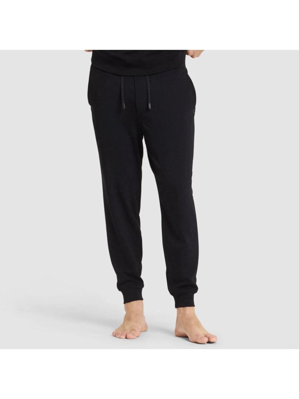Cozy Earth Black Ultra Soft Bamboo Jogger Lounge Pants Men’s Size Large